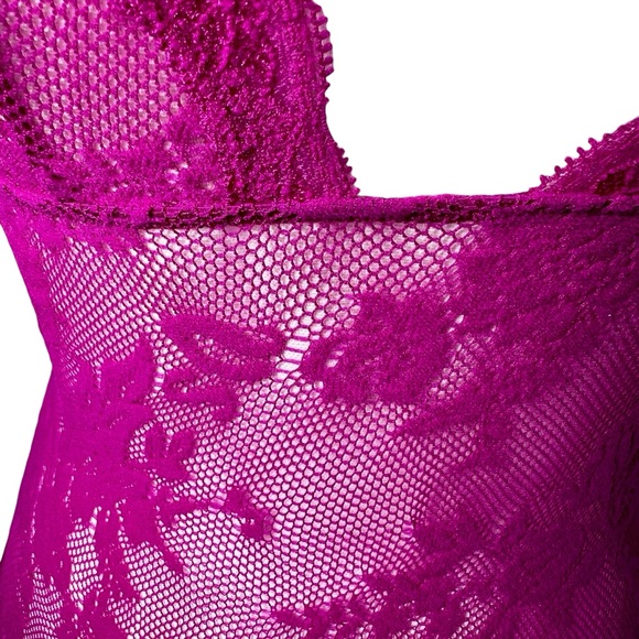 2016 Victoria’s Secret Elegant Lace Halter Babydoll with Matching V-Strung XS - Picture 3 of 11